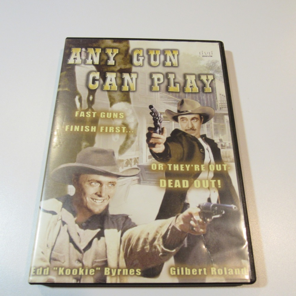 Any Gun‎ Can Play DVD 1976 Western Action Movie Edd Kookie Byrnes Region Free
